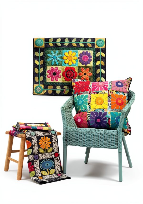 Quilting Applique Patterns eBook by C and T Publishing with 143 Pages-0